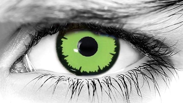 Angelic Green Halloween Contacts
