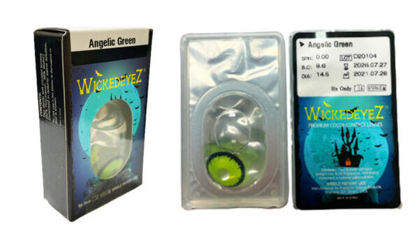 Angelic Green Halloween Contacts