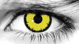 Angelic Yellow Halloween Contacts
