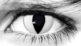 White Cat Halloween Contacts