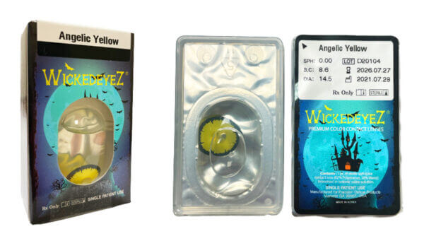 Angelic Yellow Halloween Contacts Angelic Yellow Halloween Contacts