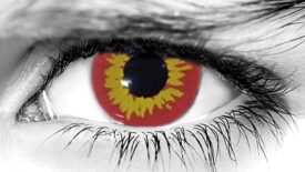 Red Wolf Halloween Contact Lenses