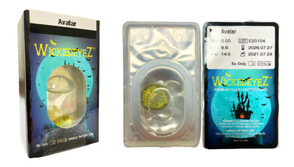 Avatar Halloween Contacts