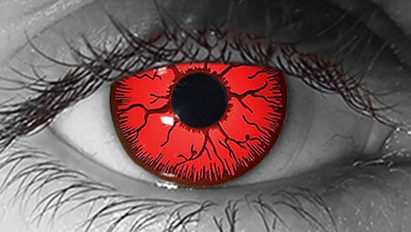 Doom Halloween Contact Lenses