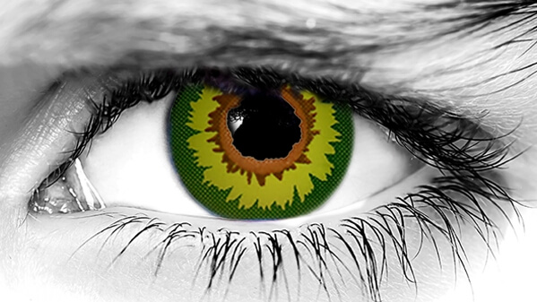 Mad Hatter Halloween Contact Lenses