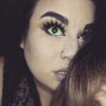Green Reptile Halloween Contacts Green Reptile Halloween Contacts