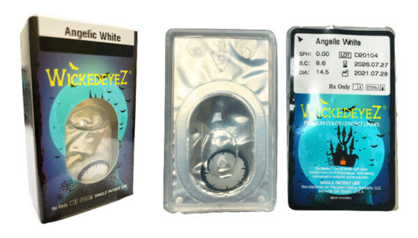 Angelic White Halloween Contacts Angelic White Halloween Contacts